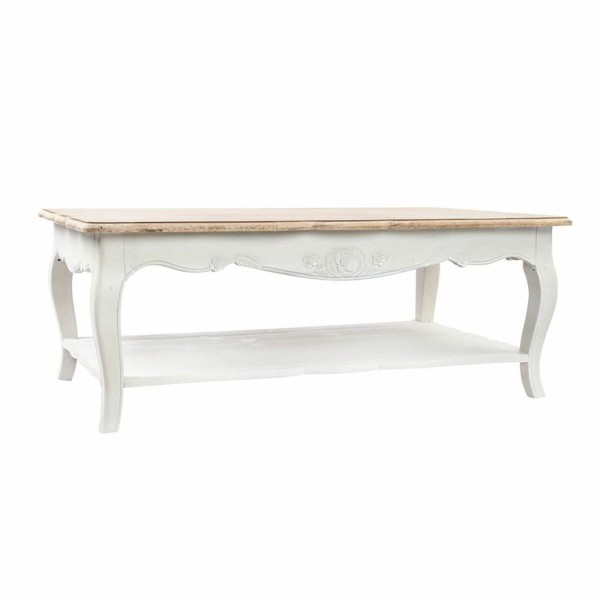 Βοηθητικό Τραπέζι DKD Home Decor Ξύλο Λευκό (120 x 70 x 46 cm)