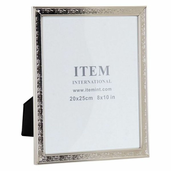 Κορνίζα DKD Home Decor ‎S3011546 Κρυστάλλινο Ασημί Μέταλλο χαρτί Ξύλο MDF