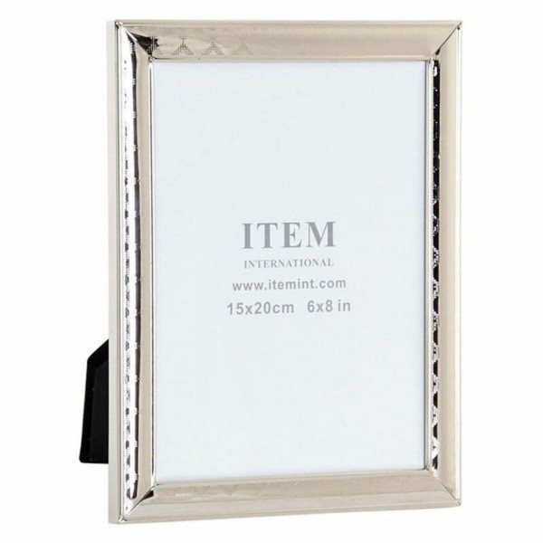 Κορνίζα DKD Home Decor S3011547 Κρυστάλλινο Ασημί Μέταλλο χαρτί Ξύλο MDF