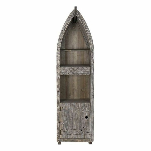 Ράφια DKD Home Decor Έλατο Φυσικό (40 x 20 x 151 cm)