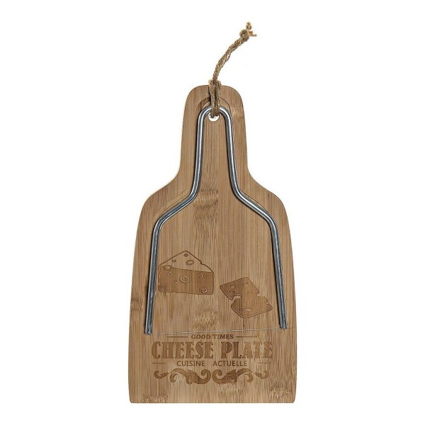 Πίνακας κοπής DKD Home Decor Διακοσμητική κανάτα Ανοξείδωτο ατσάλι (15 x 28 x 2 cm)