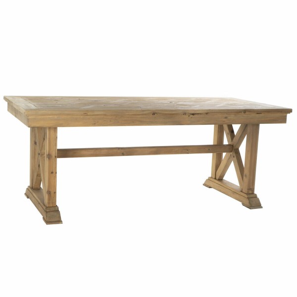 Τραπεζαρία DKD Home Decor Τζίντζερ (200 x 90 x 78 cm)