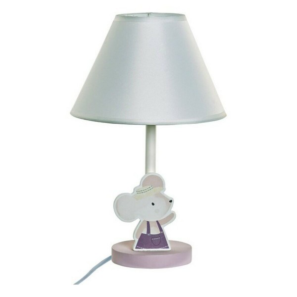 Επιτραπέζιο Φωτιστικό DKD Home Decor πολυεστέρας Μέταλλο Κουνέλι Ξύλο MDF (23 x 38 cm)