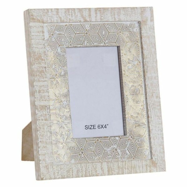 Κορνίζα DKD Home Decor Κρυστάλλινο Ξύλο από Μάνγκο Ινδός Ξύλο MDF