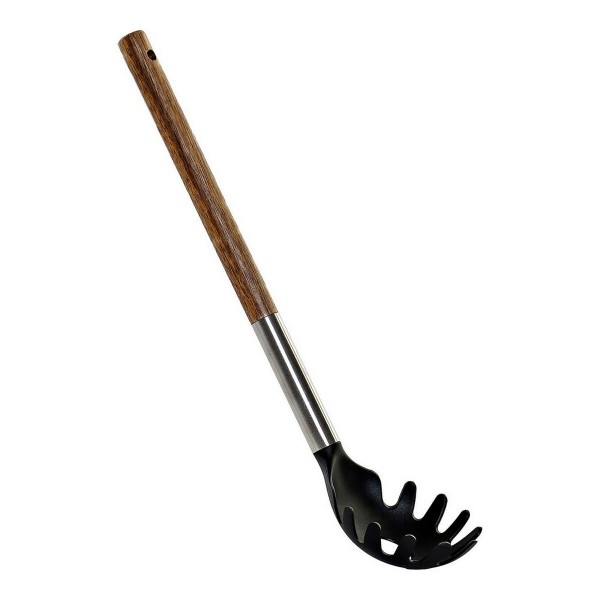 Κουτάλι για να Σερβίρετε Ζυμαρικά DKD Home Decor Ξύλο Nylon (7 x 10 x 28 cm)