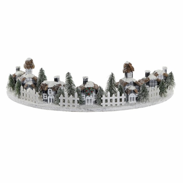 Χριστουγεννιάτικο δέντρο φούστα DKD Home Decor Αφρός LED (80 x 40 x 21 cm)