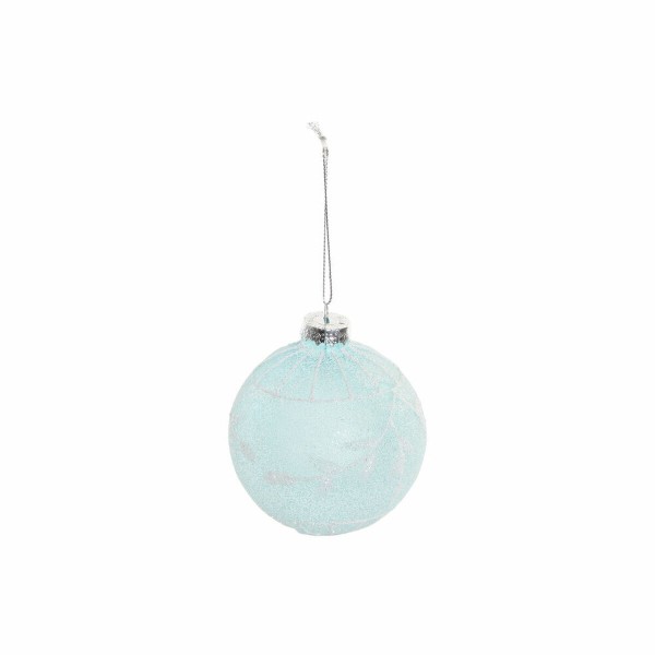 Χριστουγεννιάτικη μπάλα DKD Home Decor Κρυστάλλινο (8 x 8 x 8 cm)