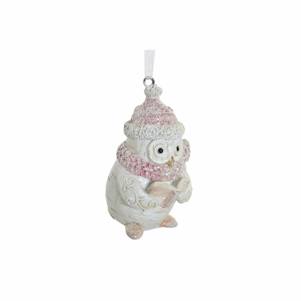 Κρεμαστή διακόσμηση DKD Home Decor Χριστουγεννιάτικο στεφάνι Ρητίνη (4.5 x 4 x 6 cm)