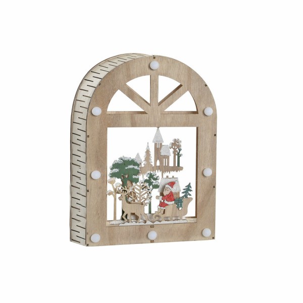 Χριστουγεννιάτικο Στολίδι DKD Home Decor Άη Βασίλης LED Φυσικό