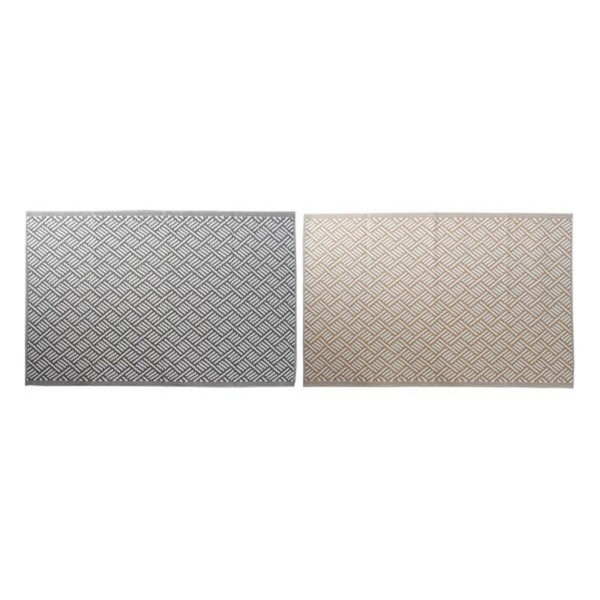 Χαλί DKD Home Decor Γκρι Πολυπροπυλένιο (ΡΡ) (2 pcs)