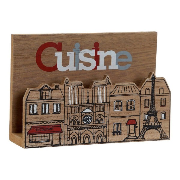 Θήκη για Χαρτοπετσέτες DKD Home Decor Cusine Ξύλο MDF