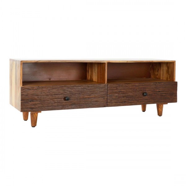 Τηλεόραση DKD Home Decor Ξύλο ξύλο ακακίας Σκούρο καφέ (140 x 43 x 52 cm)
