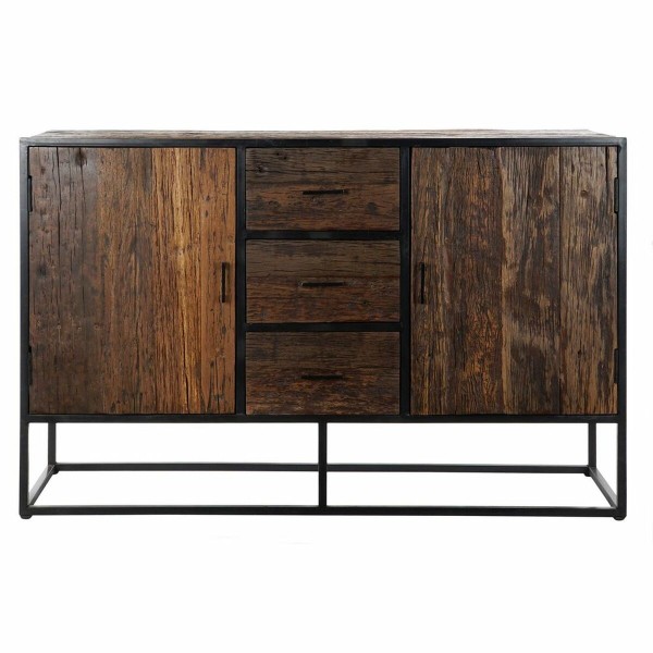 Σκευοθήκη DKD Home Decor Ξύλο Μέταλλο Ξύλο από Μάνγκο (140 x 43 x 91 cm)