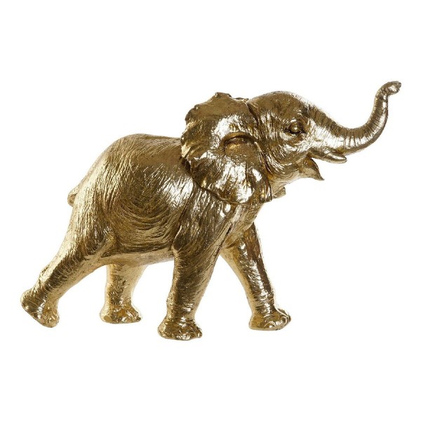 Διακοσμητική Φιγούρα DKD Home Decor Ρητίνη Ελέφαντας (50 x 17 x 32 cm)