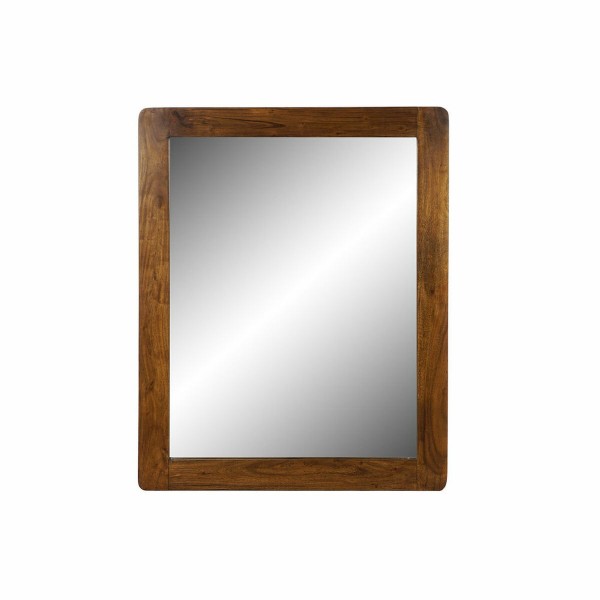 Καθρέφτης DKD Home Decor Καφέ ξύλο ακακίας (80 x 3 x 100 cm)