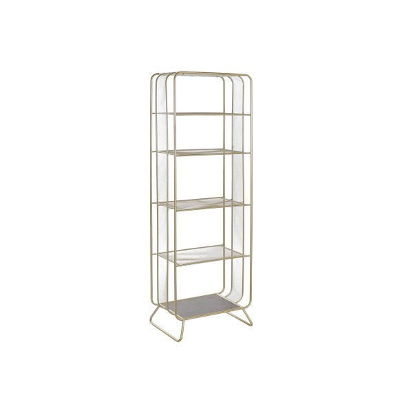 Ράφια DKD Home Decor Χρυσό Μέταλλο Ξύλο MDF (51 x 36 x 150 cm)
