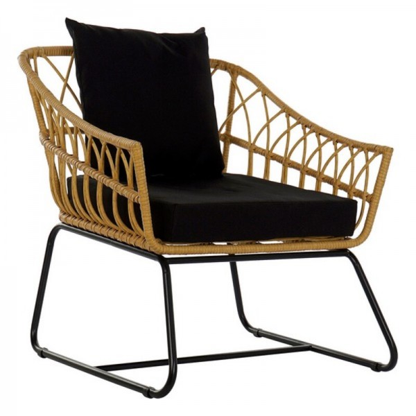 Hagestol DKD Home Decor Μέταλλο ρατάν (76 x 58 x 80 cm)