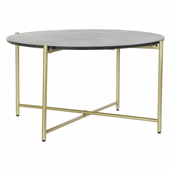 Τραπεζαρία DKD Home Decor Μάρμαρο Σίδερο (81 x 81 x 44 cm)