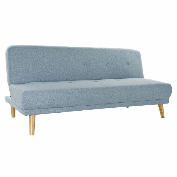 Καναπές-Κρεβάτι DKD Home Decor πολυεστέρας ξύλο καουτσούκ (172 x 80 x 76 cm) (172 x 102 x 38 cm)
