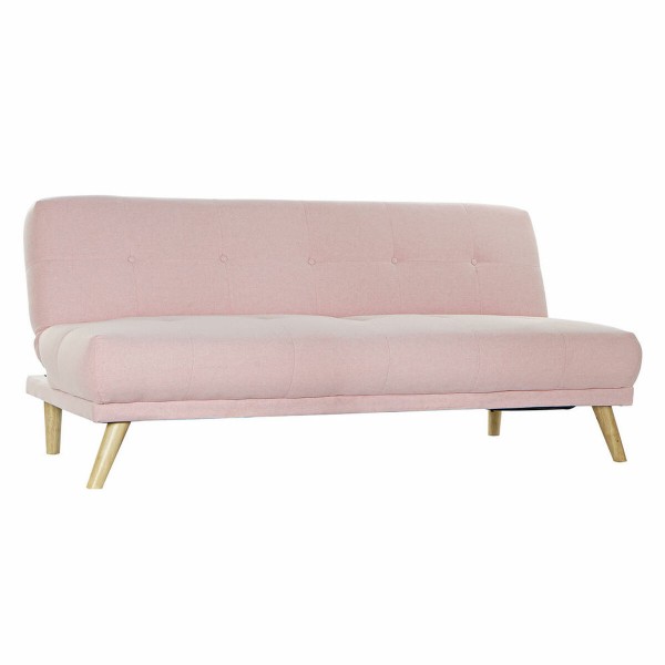 Καναπές-Κρεβάτι DKD Home Decor πολυεστέρας ξύλο καουτσούκ (170 x 80 x 76 cm) (172 x 102 x 38 cm)