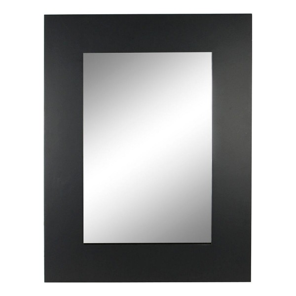 Τοίχο καθρέφτη DKD Home Decor Μαύρο Ξύλο MDF (60 x 2.5 x 86 cm)