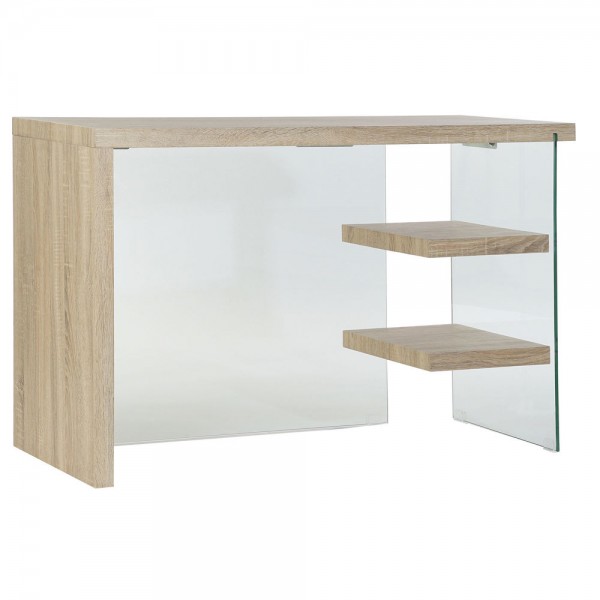 Γραφείο DKD Home Decor Διαφανές Κρυστάλλινο Ξύλο MDF (120 x 50 x 76 cm)