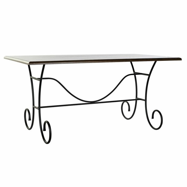 Τραπεζαρία DKD Home Decor Έλατο Σφυρηλατημένο (159 x 90 x 78 cm)