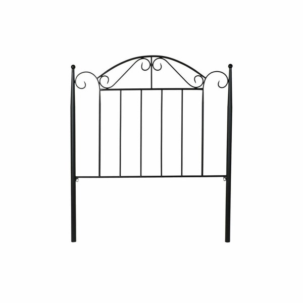 Κεφαλάρι κρεβατιού DKD Home Decor Μαύρο Σφυρηλατημένο (99 x 3 x 119 cm)