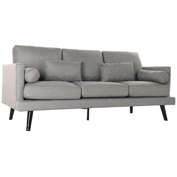 Καναπές DKD Home Decor Γκρι πολυεστέρας (195 x 85 x 85 cm)