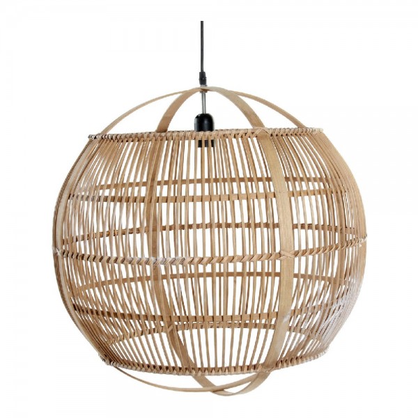 Φωτιστικό Οροφής DKD Home Decor Διακοσμητική κανάτα ρατάν (55.5 x 55.5 x 55 cm)