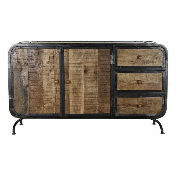 Σκευοθήκη DKD Home Decor Μέταλλο Ξύλο από Μάνγκο (140 x 43 x 80 cm)