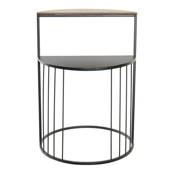 Βοηθητικό Τραπέζι DKD Home Decor Μαύρο Σίδερο Ξύλο MDF (40 x 40 x 56 cm)
