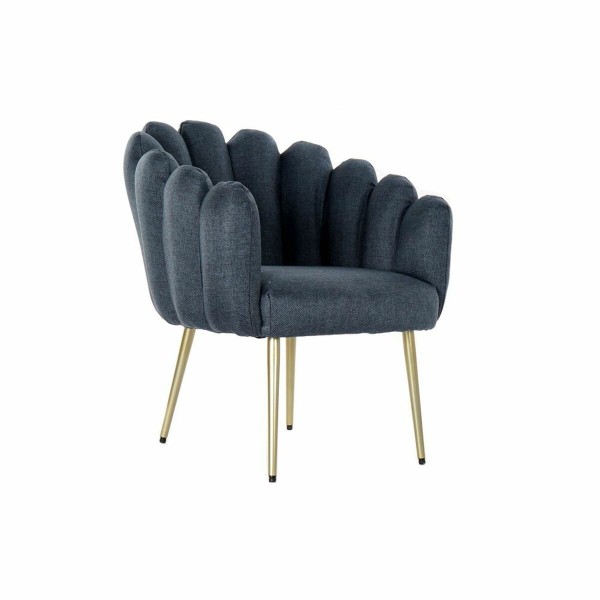 Πολυθρόνα DKD Home Decor 8424001819751 Μπλε Μέταλλο πολυεστέρας (67 x 64 x 77 cm)