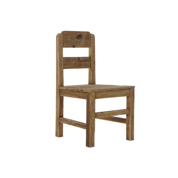 Καρέκλα Τραπεζαρίας DKD Home Decor Καφέ Ανακυκλωμένο ξύλο Τζίντζερ (48,5 x 51 x 89 cm)