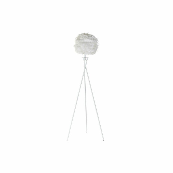 Φωτιστικό Δαπέδου DKD Home Decor Μέταλλο Λευκό Φτερά (40 x 40 x 150 cm)