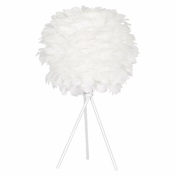 Επιτραπέζιο Φωτιστικό DKD Home Decor Λευκό Μέταλλο Φτερά (42 x 42 x 60 cm)