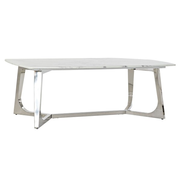 Βοηθητικό Τραπέζι DKD Home Decor Μάρμαρο Χάλυβας (127 x 70 x 43 cm)