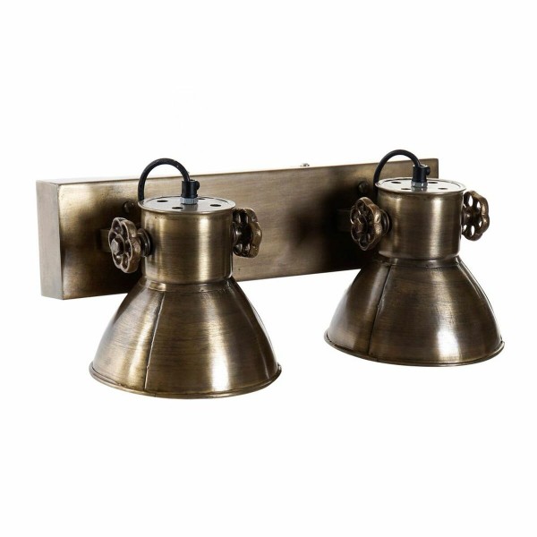 Φωτιστικό Τοίχου DKD Home Decor Χρυσό Μέταλλο Σίδερο 220 V 60 W (42 x 11 x 28 cm)