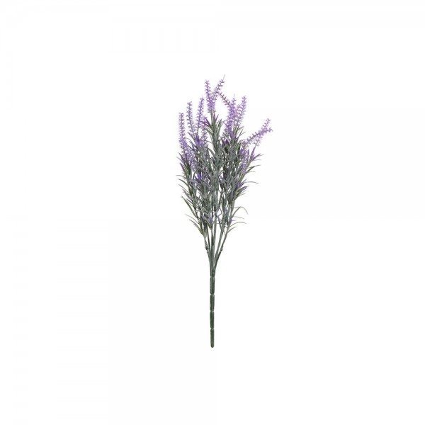 Διακοσμητικό Λουλούδι DKD Home Decor Μέταλλο Λιλά πολυαιθυλένιο Πράσινο (14 x 14 x 43 cm)