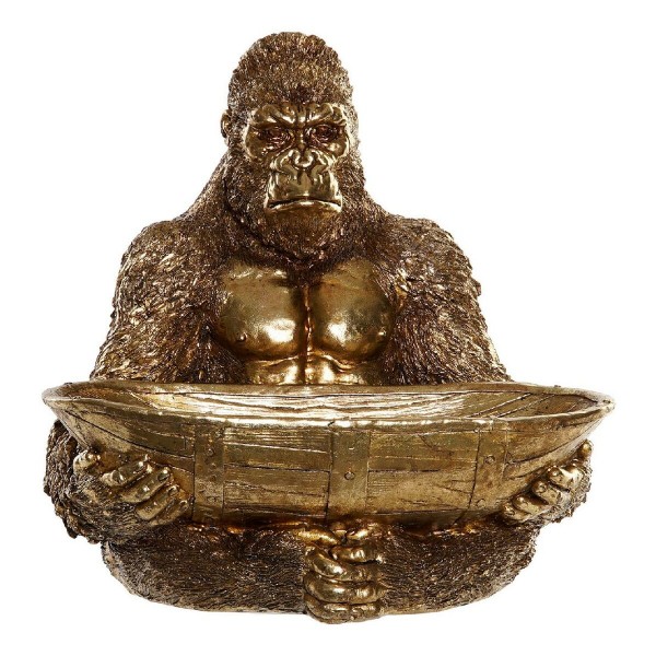Διακοσμητική Φιγούρα DKD Home Decor Ρητίνη Γορίλας (33 x 28 x 33 cm)
