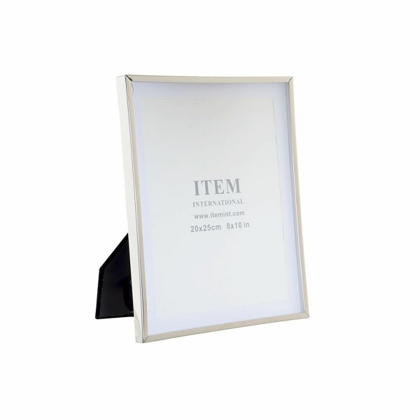 Κορνίζα DKD Home Decor S3024111 Κρυστάλλινο Ασημί Μέταλλο (25 x 2 x 30 cm)