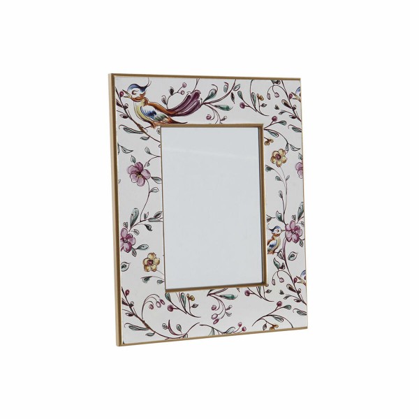 Κορνίζα DKD Home Decor Πολύχρωμο Πουλιά Ξύλο MDF (23 x 1,5 x 28 cm)