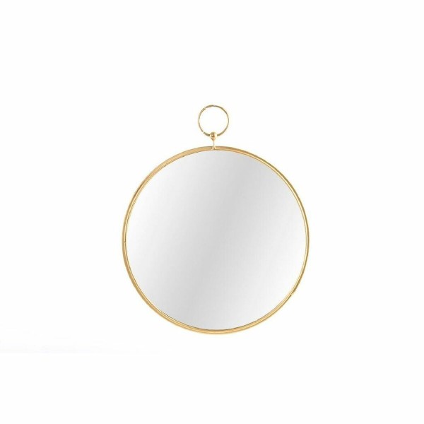 Τοίχο καθρέφτη DKD Home Decor Μέταλλο (34 x 32 x 2 cm)
