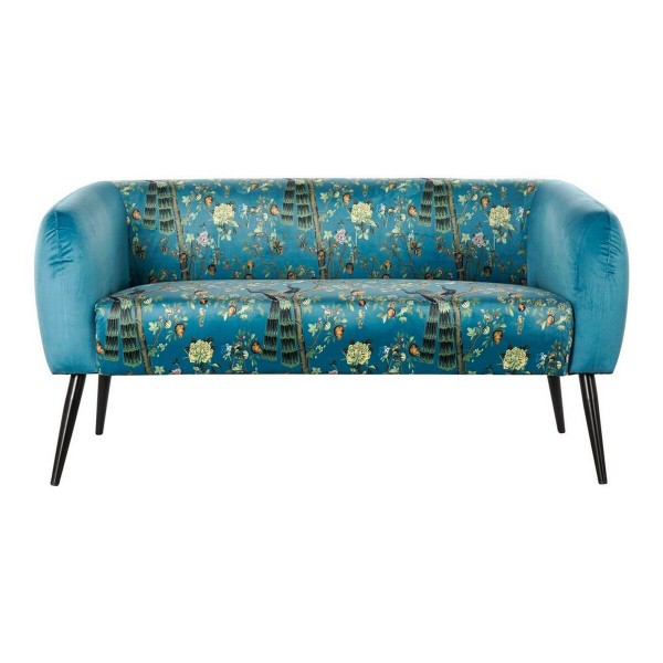 Καναπές DKD Home Decor πολυεστέρας Μέταλλο Peacock (140 x 71 x 71 cm)
