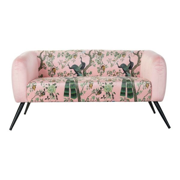 Καναπές DKD Home Decor πολυεστέρας Μέταλλο Peacock (140 x 71 x 71 cm)