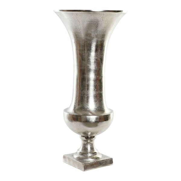 Βάζο DKD Home Decor Ψηλό Αλουμίνιο (28.5 x 28.5 x 62 cm)