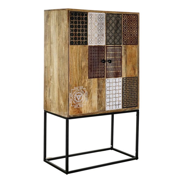 Σκευοθήκη DKD Home Decor Μέταλλο Ξύλο από Μάνγκο (84 x 43 x 151 cm)