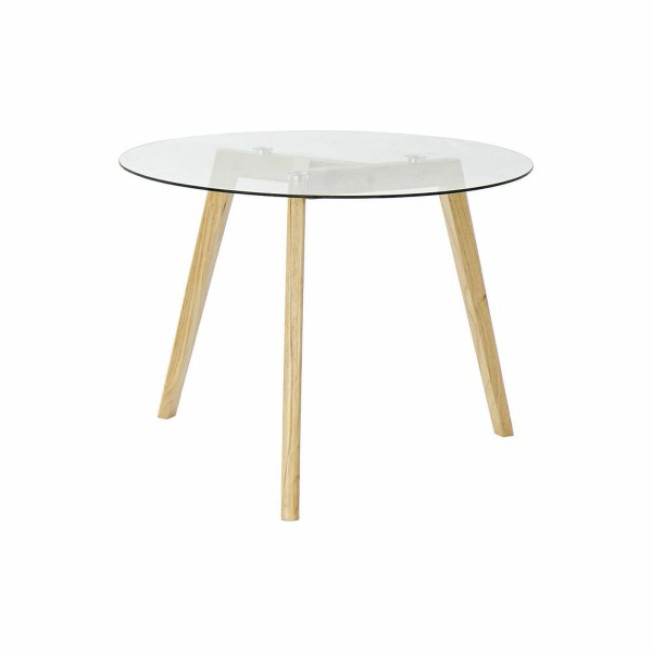 Βοηθητικό Τραπέζι DKD Home Decor Ξύλο Κρυστάλλινο (60 x 60 x 45 cm)