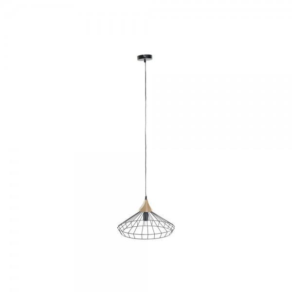 Φωτιστικό Οροφής DKD Home Decor Μαύρο Μέταλλο 220 V 50 W (39 x 39 x 27 cm)