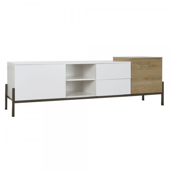 Τηλεόραση DKD Home Decor Λευκό Μέταλλο MDF (168 x 53 x 40 cm)